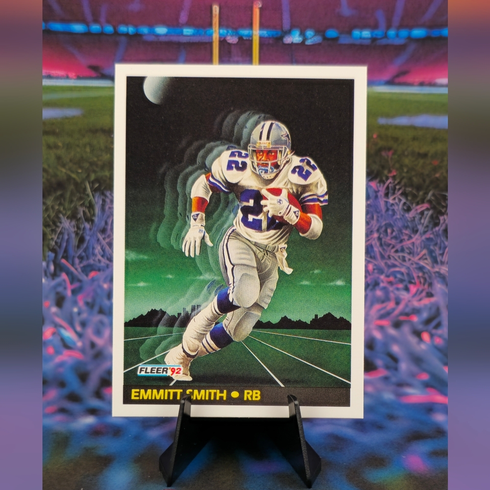 1992 Fleer - Pro Vision “Key Ingredient” #475 Emmitt Smith (NM) Dallas Cowboys